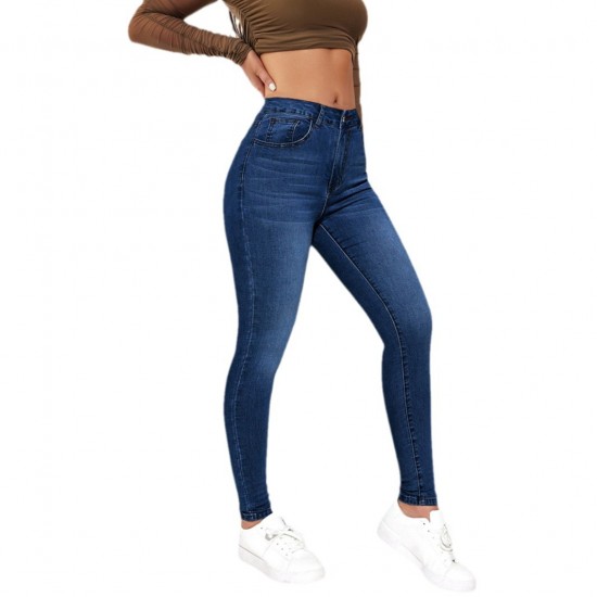2025 Cross-Border Amazon Independent Autumn Hot Girl Skinny Jeans: Streetwear High-Waisted Stretch Skinny Pants for Women 2025 Cross-Border Amazon Independent Autumn Hot Girl Skinny Jeans: Streetwear High-Waisted Stretch Skinny Pants for Women
