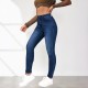2025 Cross-Border Amazon Independent Autumn Hot Girl Skinny Jeans: Streetwear High-Waisted Stretch Skinny Pants for Women 2025 Cross-Border Amazon Independent Autumn Hot Girl Skinny Jeans: Streetwear High-Waisted Stretch Skinny Pants for Women