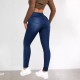 2025 Cross-Border Amazon Independent Autumn Hot Girl Skinny Jeans: Streetwear High-Waisted Stretch Skinny Pants for Women 2025 Cross-Border Amazon Independent Autumn Hot Girl Skinny Jeans: Streetwear High-Waisted Stretch Skinny Pants for Women