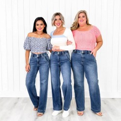 European and American Cross-Border New Amazon 20 Spring 2025 new blue washed straight-leg elegant jeans for women European and American Cross-Border New Amazon 20 Spring 2025 new blue washed straight-leg elegant jeans for women