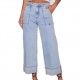 2025 New Stretch Trousers: Washed High-Waisted Jeans: Fashionable, Casual, and Versatile Wide-Leg Jeans for Women 2025 New Stretch Trousers: Washed High-Waisted Jeans: Fashionable, Casual, and Versatile Wide-Leg Jeans for Women