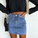 2024 wish European and American women's half-length denim skirt, cross-border foreign trade Amazon new American sexy work skirt 2024 wish European and American women's half-length denim skirt, cross-border foreign trade Amazon new American sexy work skirt