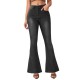 Amazon Cross-Border European and American High-Waisted Slimming Flared Jeans: 2025 Spring New Elegant Style Pants