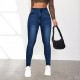 2025 Cross-Border Amazon Independent Autumn Hot Girl Skinny Jeans: Streetwear High-Waisted Stretch Skinny Pants for Women 2025 Cross-Border Amazon Independent Autumn Hot Girl Skinny Jeans: Streetwear High-Waisted Stretch Skinny Pants for Women
