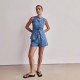 2025 spring and summer new Amazon independent European and American fashion sleeveless waisted high-waisted loose denim shorts set 2025 spring and summer new Amazon independent European and American fashion sleeveless waisted high-waisted loose denim shorts set