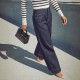 Cross-border 2025 new wide-leg pants in stock, Amazon washed, elegant high-waisted, long wide-leg jeans for women